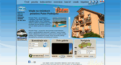 Desktop Screenshot of podhajska.penzion-pulse.sk